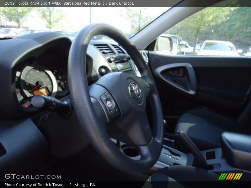 Barcelona Red Metallic / Dark Charcoal 2009 Toyota RAV4 Sport 4WD