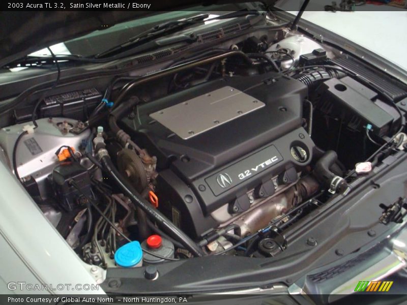 Satin Silver Metallic / Ebony 2003 Acura TL 3.2