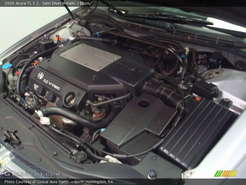 Satin Silver Metallic / Ebony 2003 Acura TL 3.2