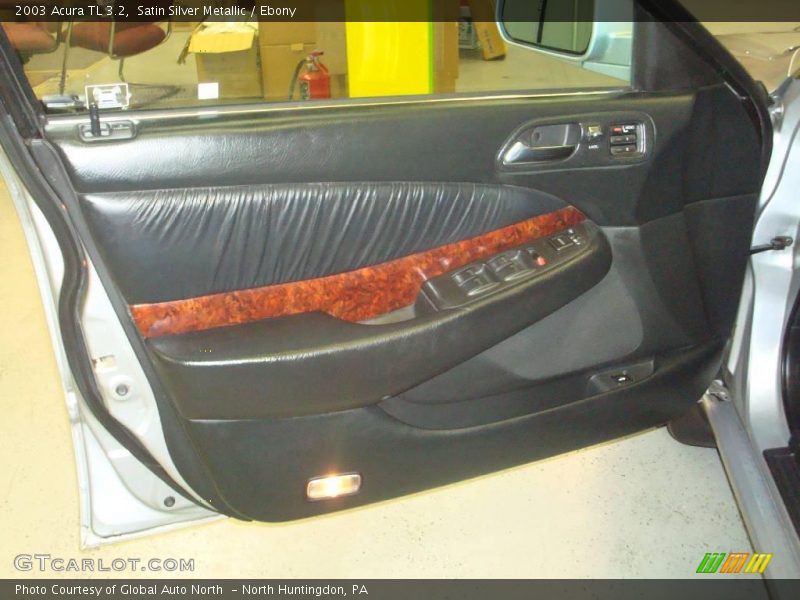 Satin Silver Metallic / Ebony 2003 Acura TL 3.2
