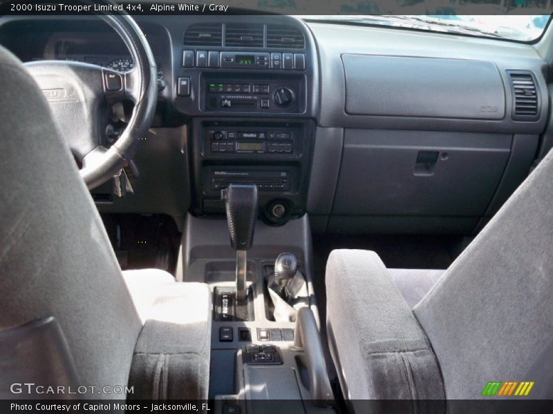 Alpine White / Gray 2000 Isuzu Trooper Limited 4x4