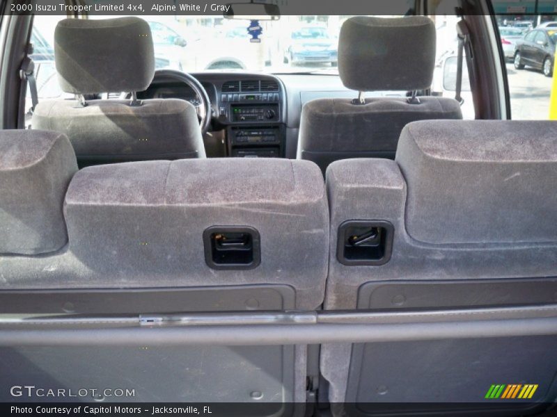 Alpine White / Gray 2000 Isuzu Trooper Limited 4x4
