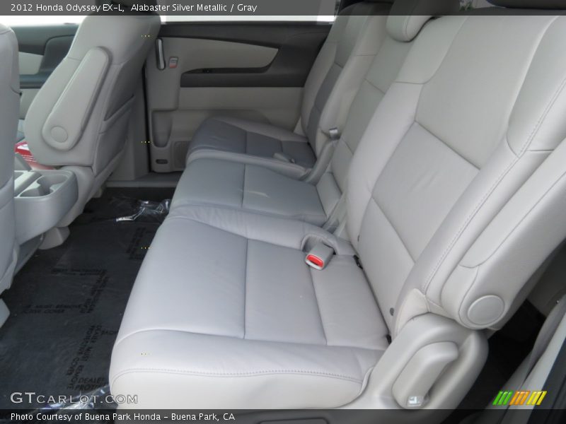 Alabaster Silver Metallic / Gray 2012 Honda Odyssey EX-L