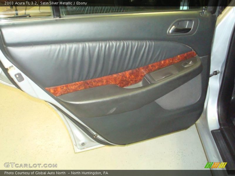 Satin Silver Metallic / Ebony 2003 Acura TL 3.2