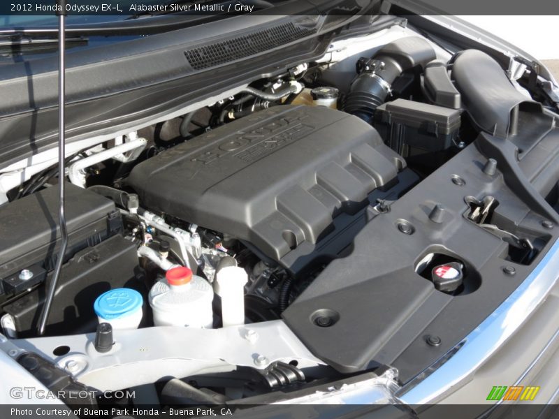 Alabaster Silver Metallic / Gray 2012 Honda Odyssey EX-L