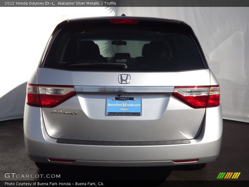 Alabaster Silver Metallic / Truffle 2012 Honda Odyssey EX-L
