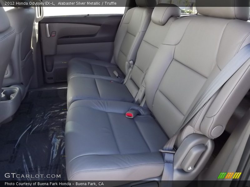 Alabaster Silver Metallic / Truffle 2012 Honda Odyssey EX-L