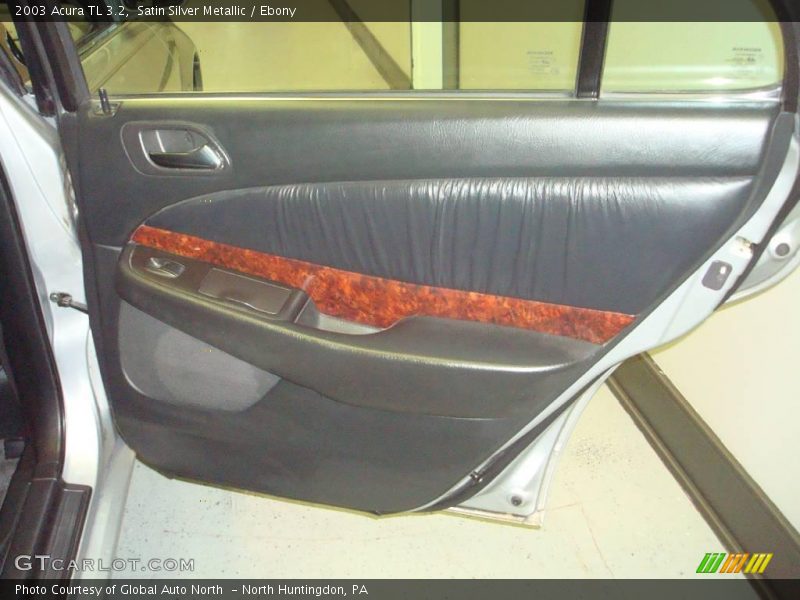 Satin Silver Metallic / Ebony 2003 Acura TL 3.2