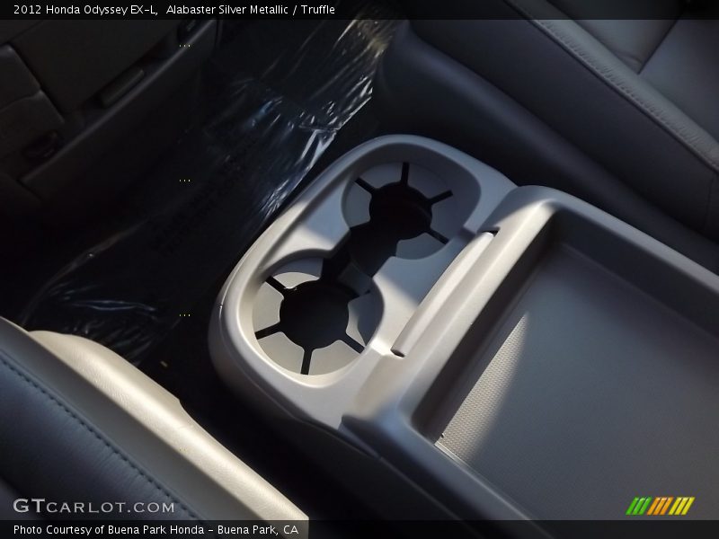 Alabaster Silver Metallic / Truffle 2012 Honda Odyssey EX-L