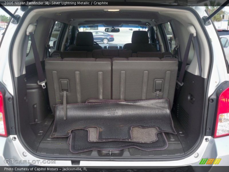 Silver Lightning Metallic / Graphite 2006 Nissan Pathfinder SE
