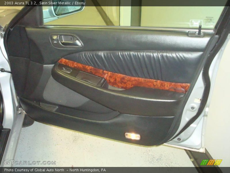 Satin Silver Metallic / Ebony 2003 Acura TL 3.2