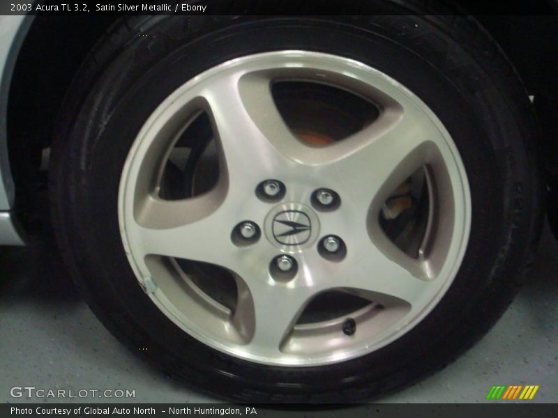 Satin Silver Metallic / Ebony 2003 Acura TL 3.2