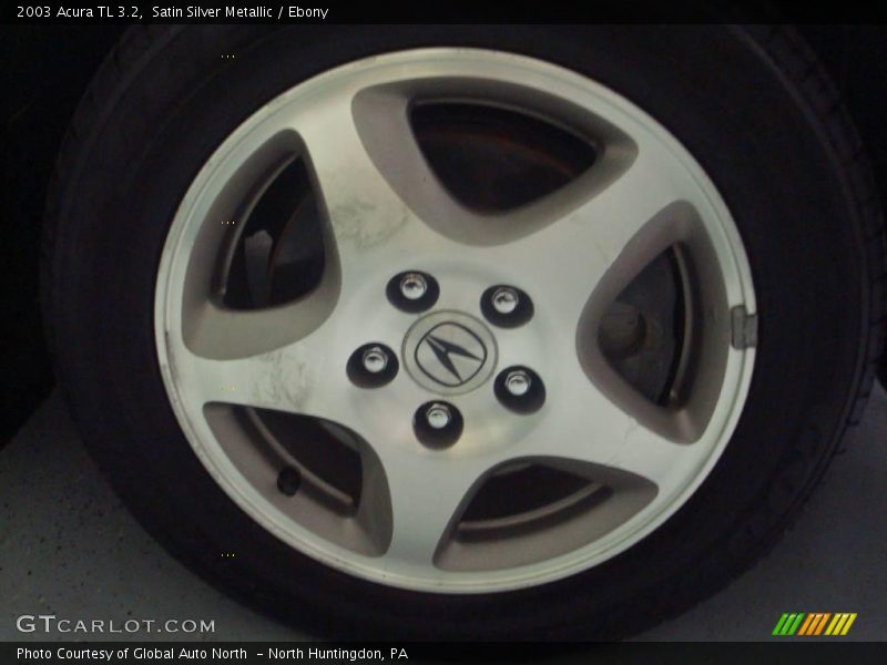 Satin Silver Metallic / Ebony 2003 Acura TL 3.2