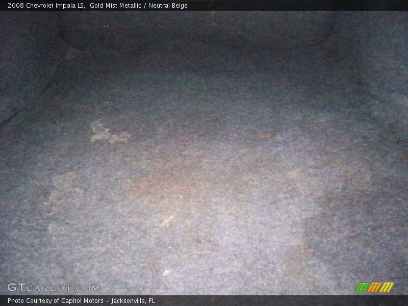 Gold Mist Metallic / Neutral Beige 2008 Chevrolet Impala LS