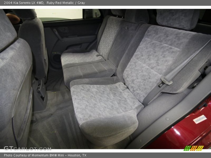 Ruby Red Metallic / Gray 2004 Kia Sorento LX 4WD