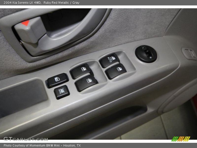 Ruby Red Metallic / Gray 2004 Kia Sorento LX 4WD