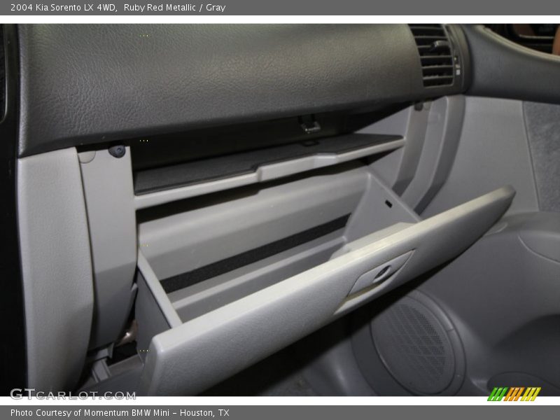 Ruby Red Metallic / Gray 2004 Kia Sorento LX 4WD