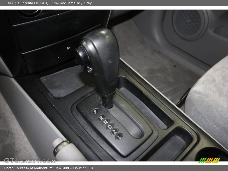 Ruby Red Metallic / Gray 2004 Kia Sorento LX 4WD