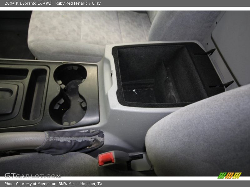 Ruby Red Metallic / Gray 2004 Kia Sorento LX 4WD