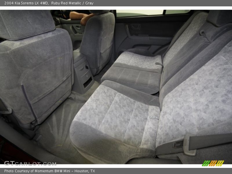 Ruby Red Metallic / Gray 2004 Kia Sorento LX 4WD