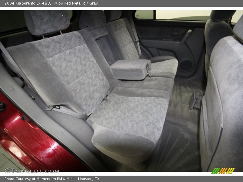 Ruby Red Metallic / Gray 2004 Kia Sorento LX 4WD