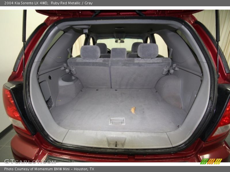 Ruby Red Metallic / Gray 2004 Kia Sorento LX 4WD