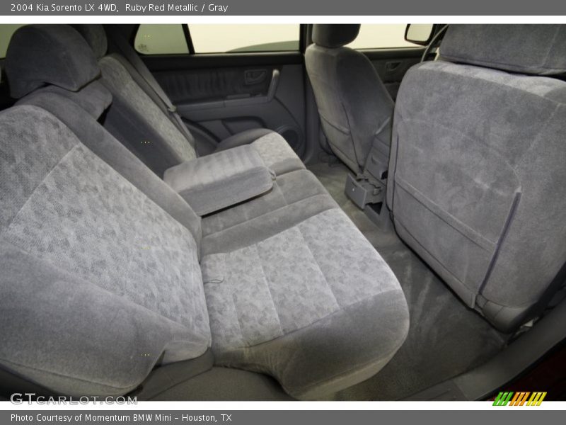 Ruby Red Metallic / Gray 2004 Kia Sorento LX 4WD