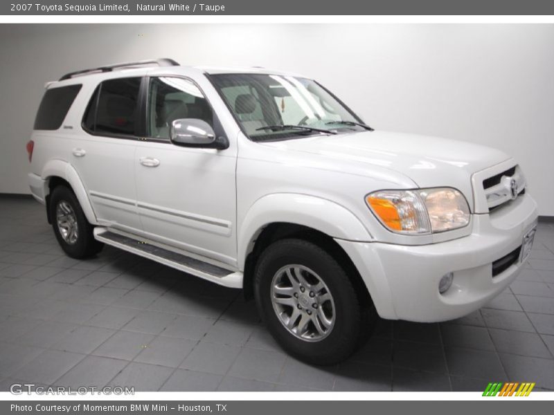 Natural White / Taupe 2007 Toyota Sequoia Limited