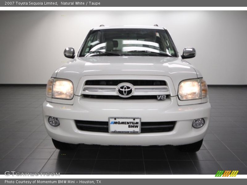Natural White / Taupe 2007 Toyota Sequoia Limited