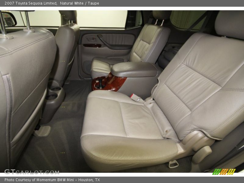 Natural White / Taupe 2007 Toyota Sequoia Limited