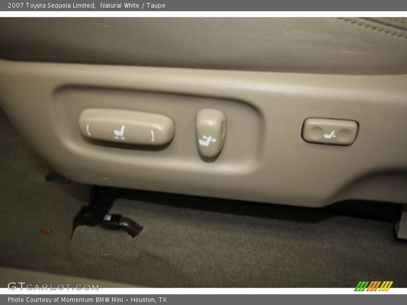Natural White / Taupe 2007 Toyota Sequoia Limited