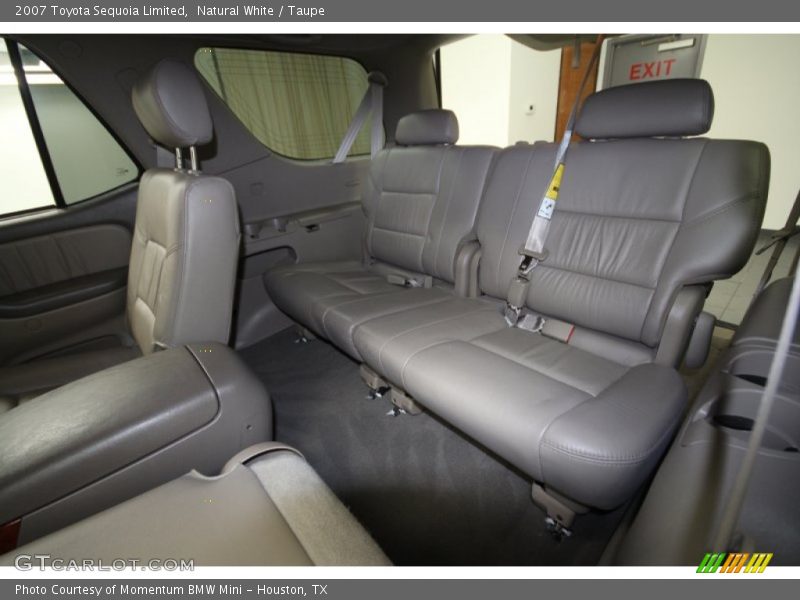 Natural White / Taupe 2007 Toyota Sequoia Limited