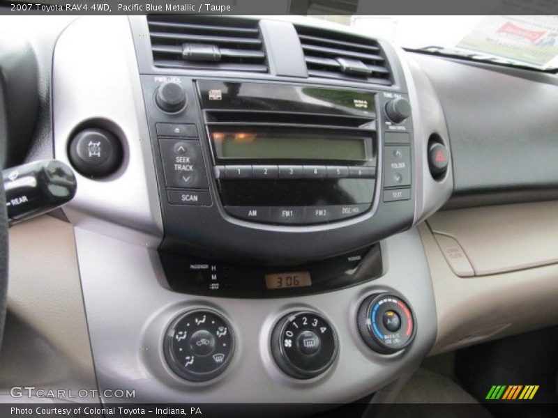 Pacific Blue Metallic / Taupe 2007 Toyota RAV4 4WD