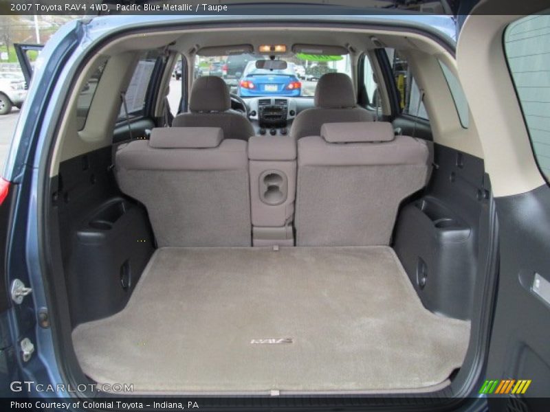 Pacific Blue Metallic / Taupe 2007 Toyota RAV4 4WD