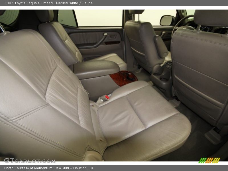 Natural White / Taupe 2007 Toyota Sequoia Limited