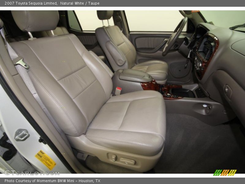 Natural White / Taupe 2007 Toyota Sequoia Limited