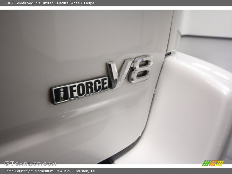 Natural White / Taupe 2007 Toyota Sequoia Limited