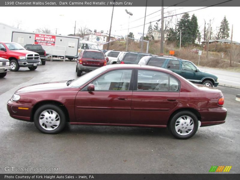  1998 Malibu Sedan Dark Carmine Red Metallic