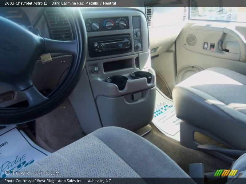 Dark Carmine Red Metallic / Neutral 2003 Chevrolet Astro LS