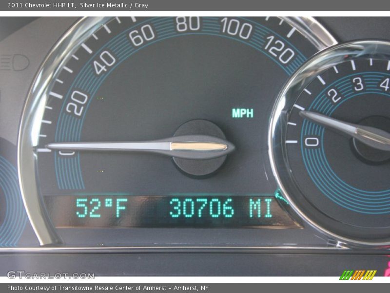 Silver Ice Metallic / Gray 2011 Chevrolet HHR LT