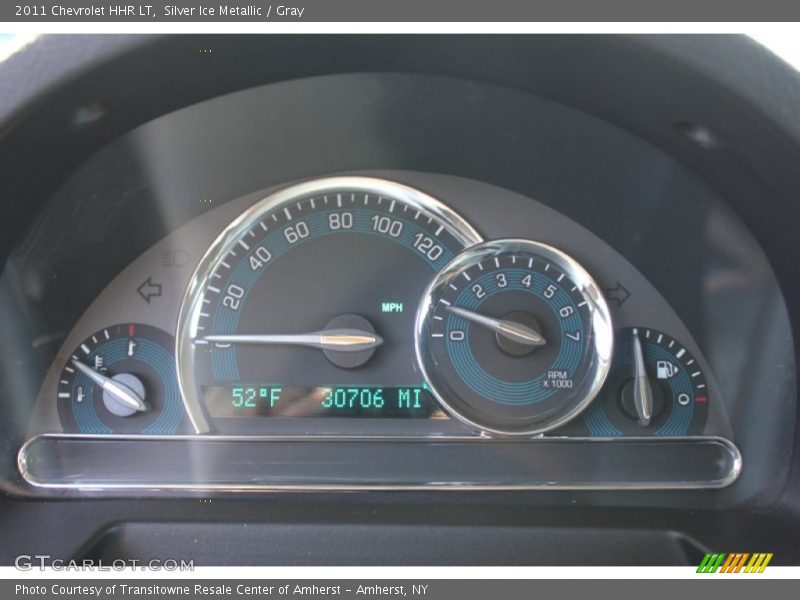 Silver Ice Metallic / Gray 2011 Chevrolet HHR LT