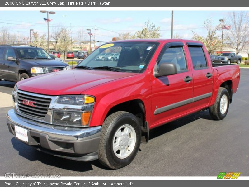 Front 3/4 View of 2006 Canyon SLE Crew Cab