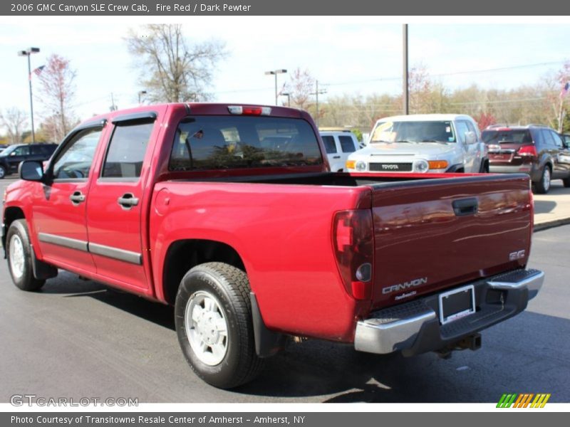 Fire Red / Dark Pewter 2006 GMC Canyon SLE Crew Cab