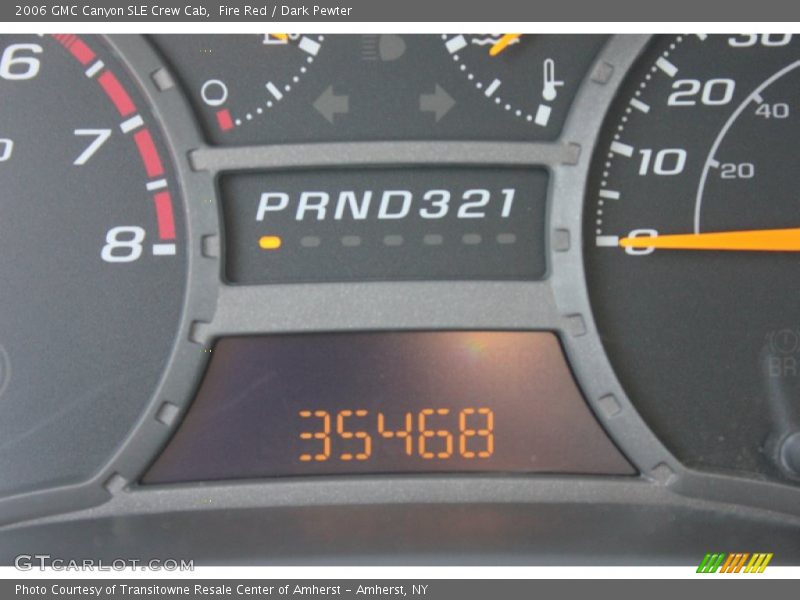 Fire Red / Dark Pewter 2006 GMC Canyon SLE Crew Cab