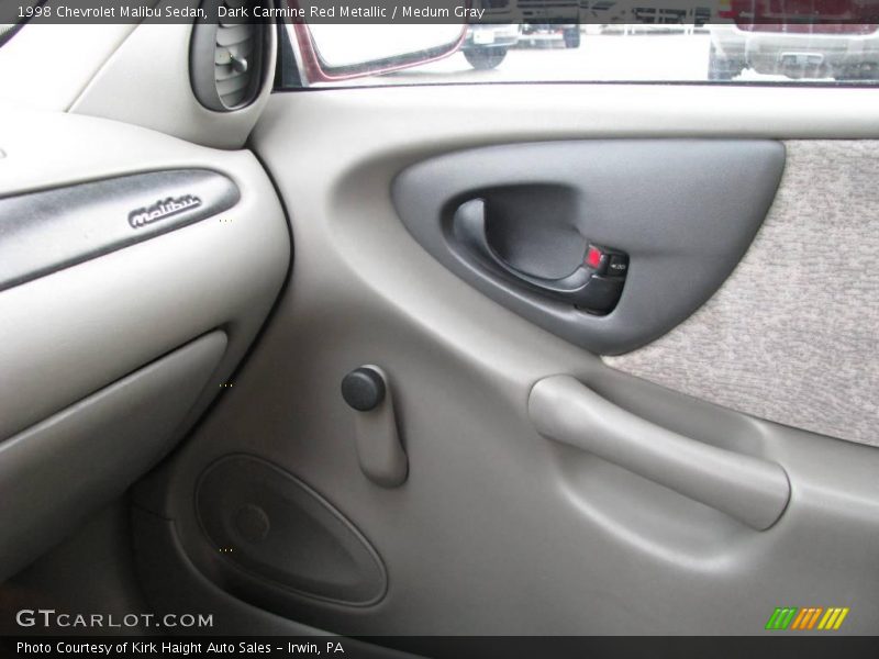 Dark Carmine Red Metallic / Medum Gray 1998 Chevrolet Malibu Sedan