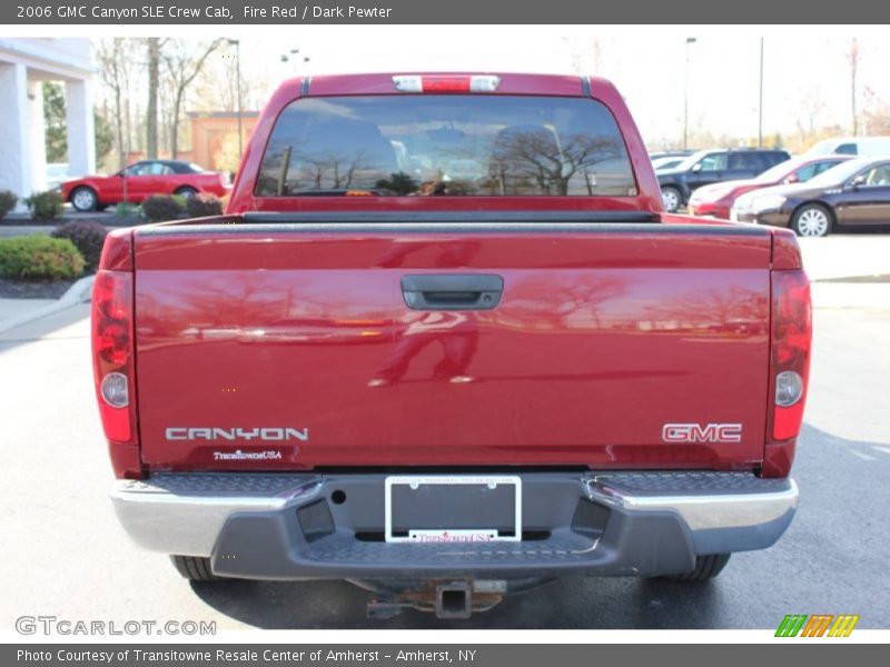 Fire Red / Dark Pewter 2006 GMC Canyon SLE Crew Cab