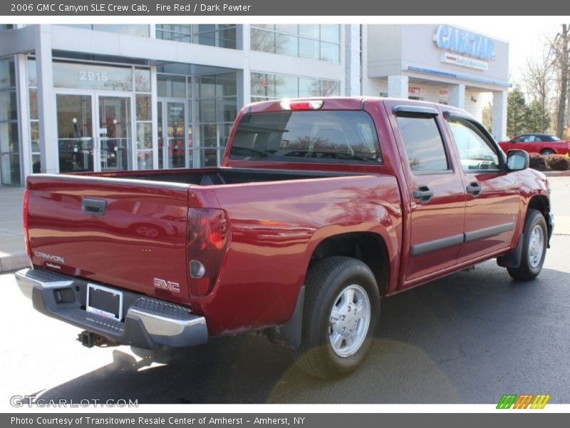 Fire Red / Dark Pewter 2006 GMC Canyon SLE Crew Cab