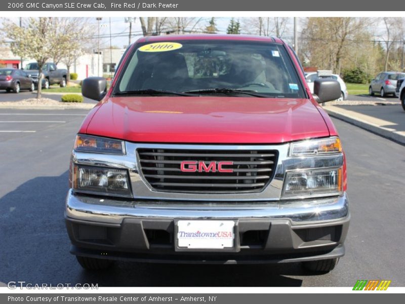 Fire Red / Dark Pewter 2006 GMC Canyon SLE Crew Cab