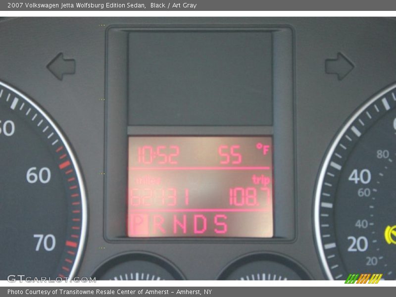 Black / Art Gray 2007 Volkswagen Jetta Wolfsburg Edition Sedan