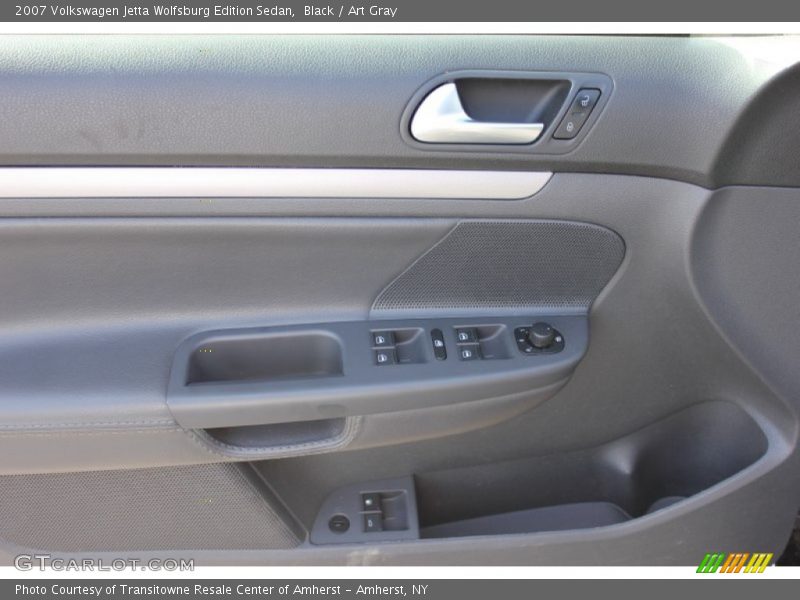 Black / Art Gray 2007 Volkswagen Jetta Wolfsburg Edition Sedan
